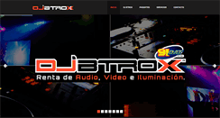Desktop Screenshot of djbtrox.com