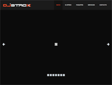 Tablet Screenshot of djbtrox.com